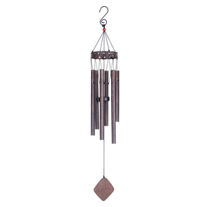 29 inch hollow aluminum ring wind chimes in different colors