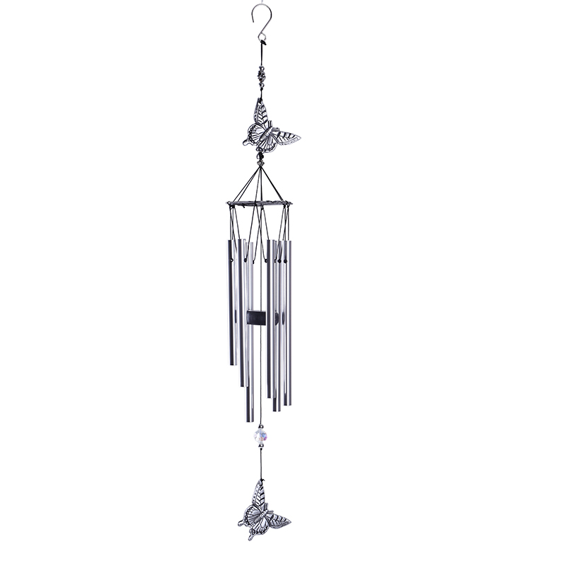 27in ancient silver aluminum alloy wind chime