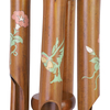 46-inch Hummingbird Pendant Printed Bamboo Tube Wind Chime