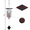 29in Deep Tone Outdoor Personalized Wooden Wind Chime