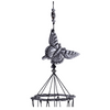 27in ancient silver aluminum alloy wind chime