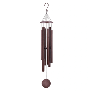 52in Red Bronze Metal Garden Large Wind Chime