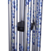 35in Printed Silver Aluminum Tube Outdoor Wind Chime