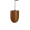 37in Round Wooden Top Bamboo Pipe Wind Chimes