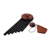 32 Inch Black Aluminum Pipe Wind Chime