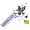 30 inch stain glass Hummingbird wind chime