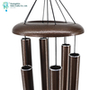 50-inch Gold Aluminum Outdoor Garden Memorial Wind Chimes