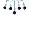  Bird shaped light blue bell wind chime 