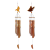 46in Butterfly Pendant Printed Bamboo Pipe Wind Chimes