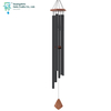 60 Inch Large Wooden Hexagonal Commemorative Wind Chimes