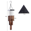 27in Triangle Top Hanging Fine Bamboo Pipe Wind Chime