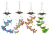 15.5-inch butterfly solar wind chime