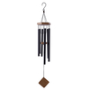 33 Inch Bamboo Top Four Color Aluminum Tube Garden Decoration Wind Chime