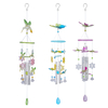 27in colorful acrylic insect wind chime