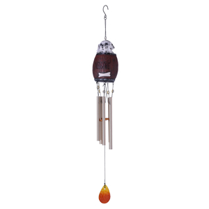 31in Puppy Barrel Resin Wind Chimes