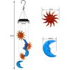 28.5in Star Sun Solar Wind Chime