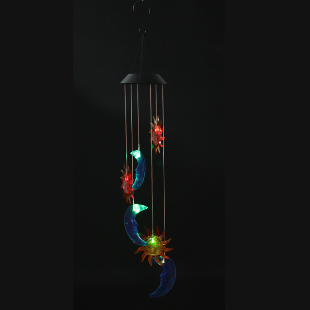 28.5in Star Sun Solar Wind Chime