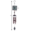 30 inch hollow flower iron sheet red copper aluminum pipe wind chime