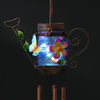 31in teapot bottle solar wind chime