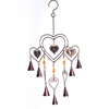 Retro love bell single row wind chime