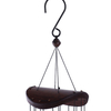 31in brown bamboo butterfly pipe wind chimes