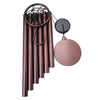 34inch red bronze aluminum ring wind chime