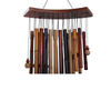 33in Polygonal Wooden Top Suspended Fine Bamboo Pipe Wind Chime