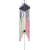 Three color aluminum tube wood wind chime